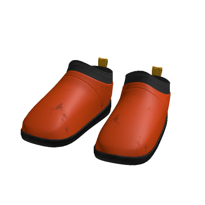 Rubber Boots in Orange thumbnail