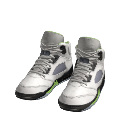 White Popular Basketball Sneakers