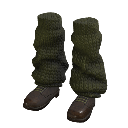 Boots w/ Warmer - Green