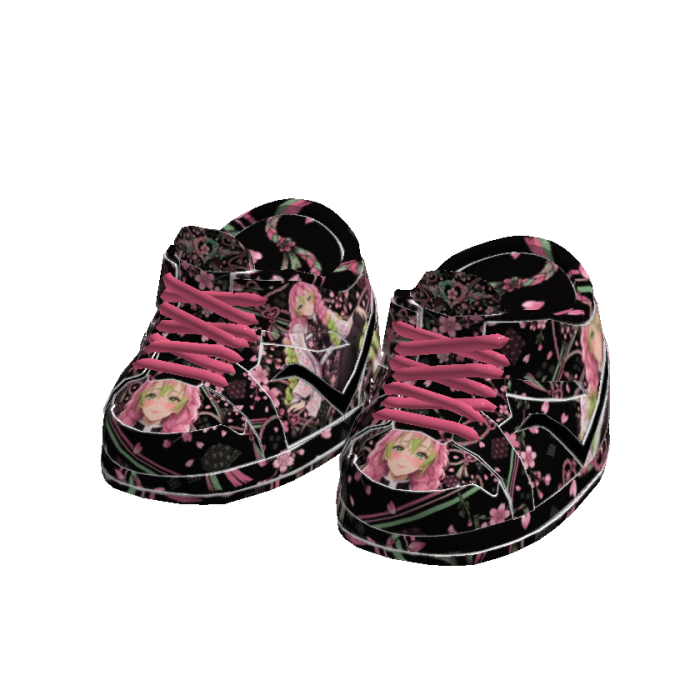Mitsuri Kanroji Anime Girl Shoes