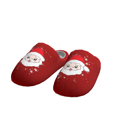 Christmas Santa Slippers