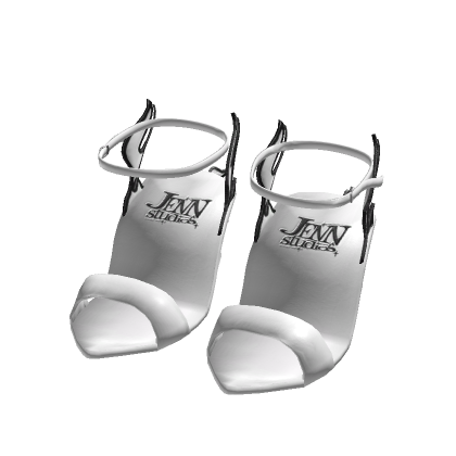 Couture Flame Heels White/Black - It Girl