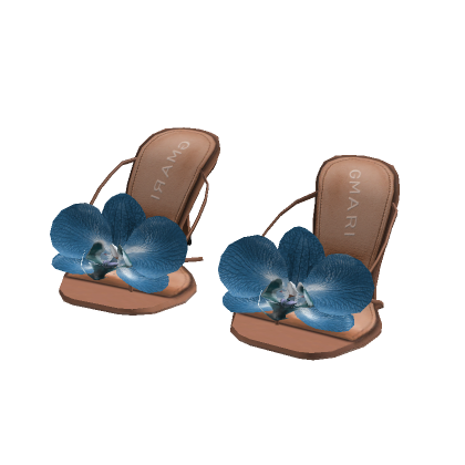 Blue Orchid Heels thumbnail