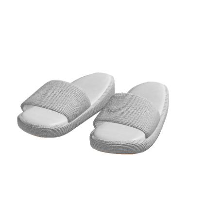 Bohemian Platform Sandals (White) thumbnail