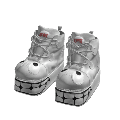SWEAR white smiley's archive 2000s boots
