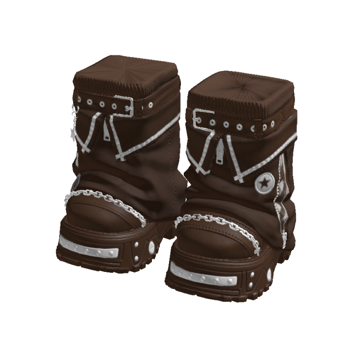 Y2K Stylish Arctic Boots Brown