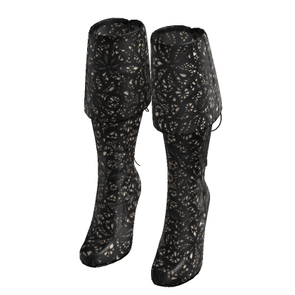 Horn Pirate Boots (Lace)