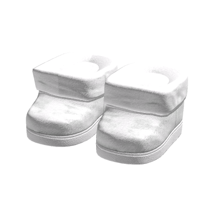White Y2K Chunky Platform Boots 1.0