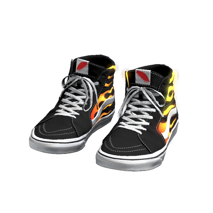 [Emissive] Classic Skate High Tops Flame 🔥