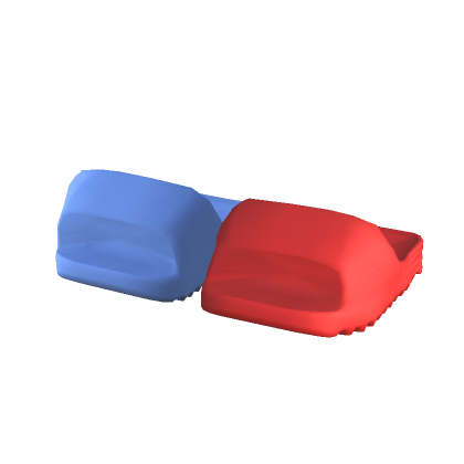 blue red slides