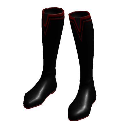♾️ Black & red Sacred knight boots thumbnail