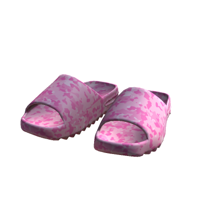 pink camo slides