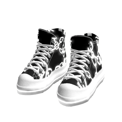 Black Sneakers Chain Emissive