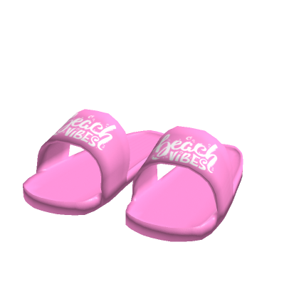 Pink Summer Slides🎀Slippers thumbnail