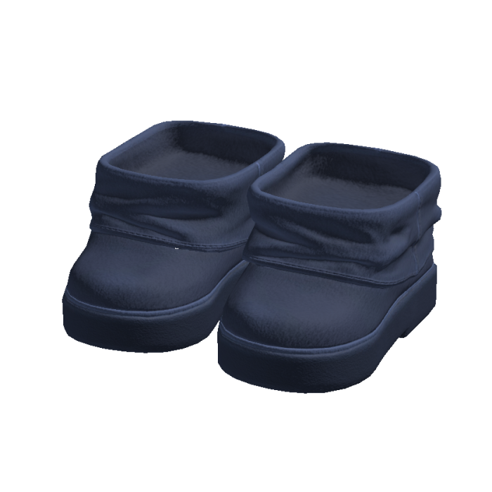 Blue Cozy Fur Boots 1.0
