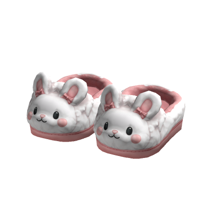 Cute Bunny Plush Slippers