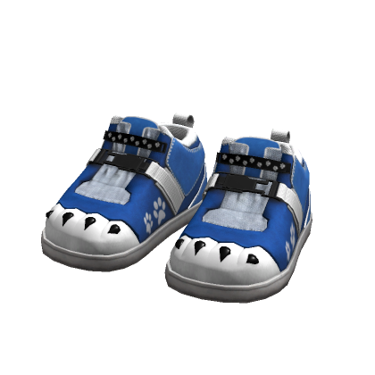 Blue Paw Shoes
