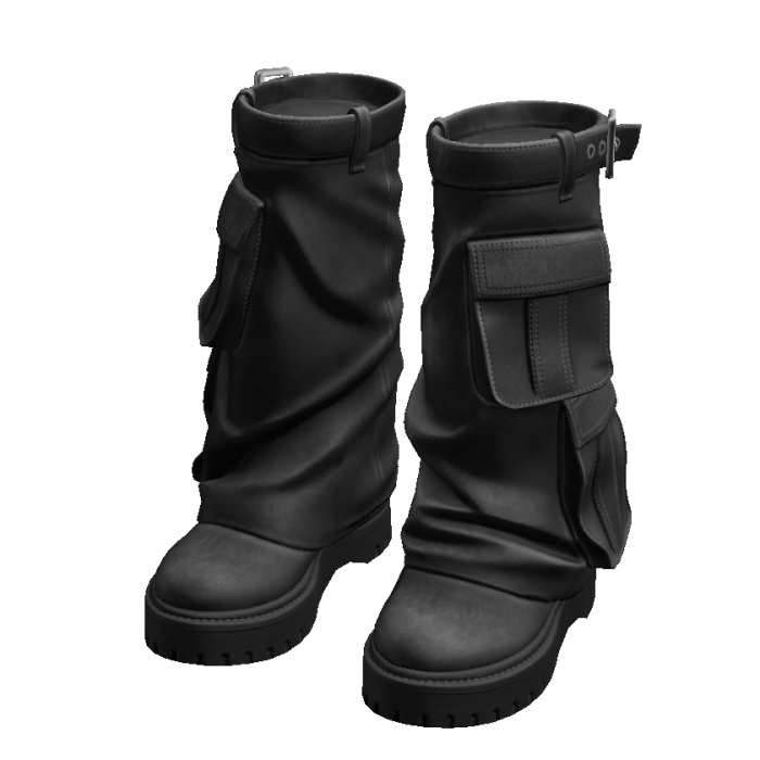 Black Leather Boots
