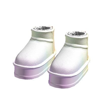 Pastel Rainbow Winter Boots thumbnail