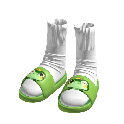 Cartoon Froggy Sock Slippers[MAX]