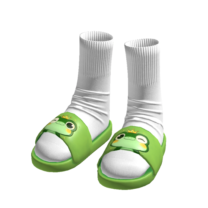 Cartoon Froggy Sock Slippers[MAX]