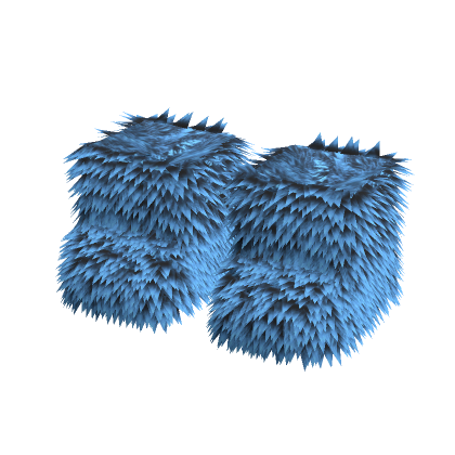 Fur Boots Blue thumbnail