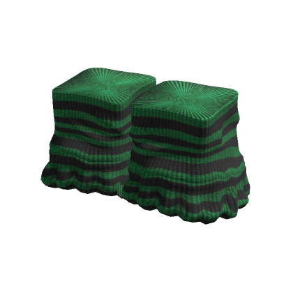 green black leg warmers thumbnail