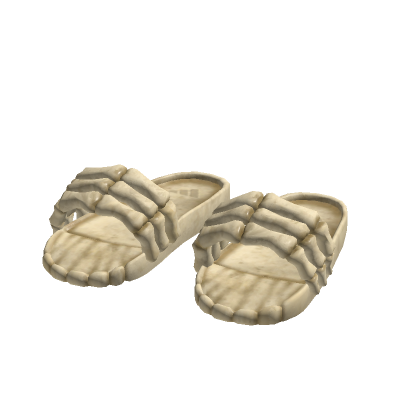 adidas Spooky Skeleton Slides thumbnail