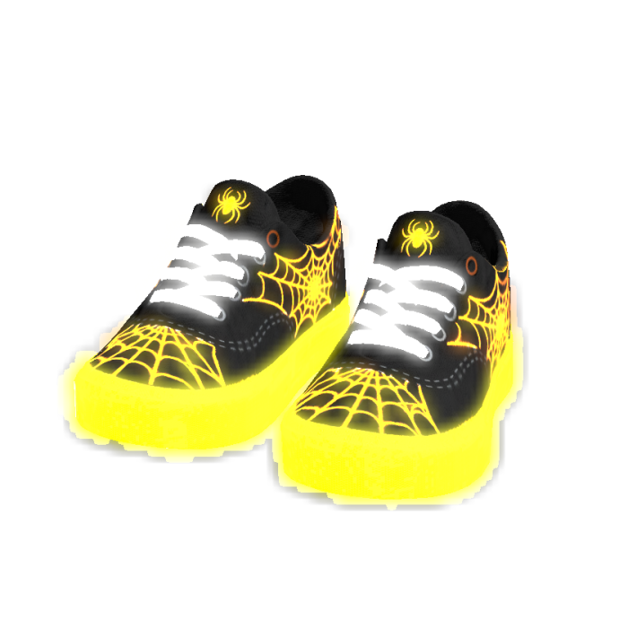 Emissive Web Shoes Orange