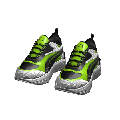 Lime Green Comfort Sneakers