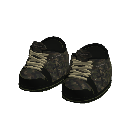 Chrome Hearts Boy Rig Shoes [ Army ]
