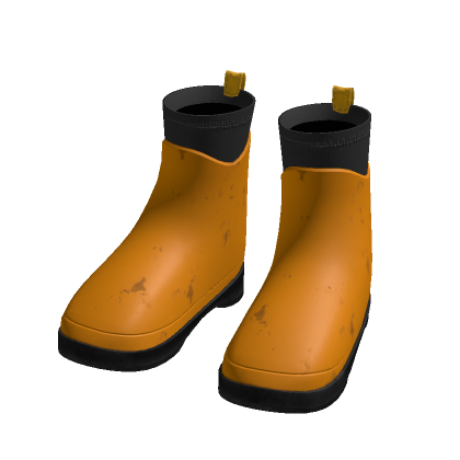 Rubber Boots in Yellow thumbnail