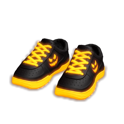 Glowing Emissive Halloween Sneakers