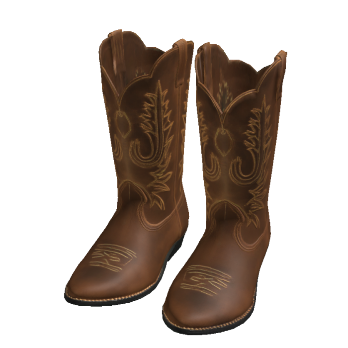 American Cowboy Boots (Western & Brown)