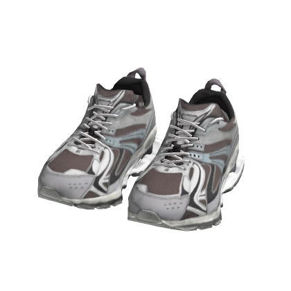 X-Pander Dark Grey Black Sneakers