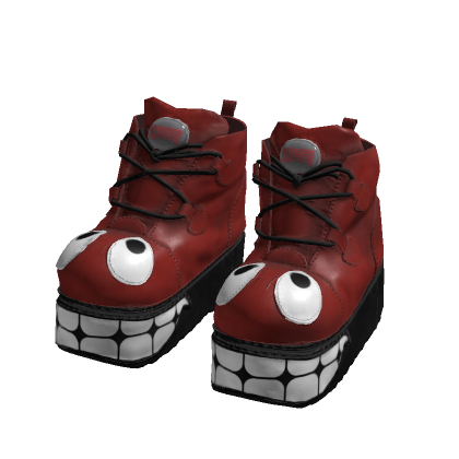 SWEAR red black smiley's archive 2000s boots