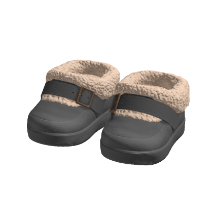 Gray Buckle Shoes 3.0