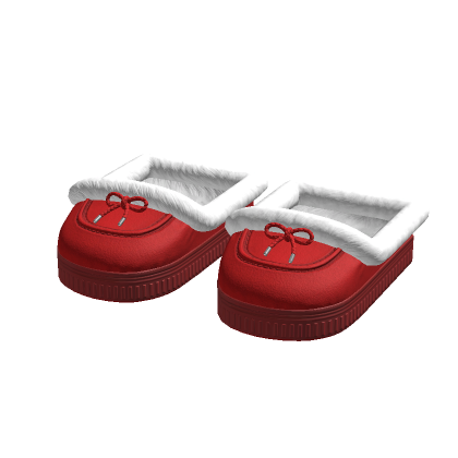 3.0 Platform Slippers Red Shoes Fluffy Boots Y2K thumbnail