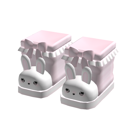 Kawaii Bunny Pink Shoes