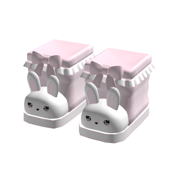 Kawaii Bunny Pink Shoes