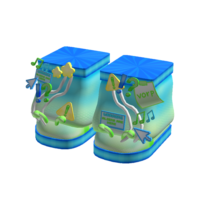 Cute Kawaii Kitty Alien Frutiger Shoes