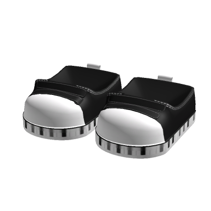 black cutecore piano shoes