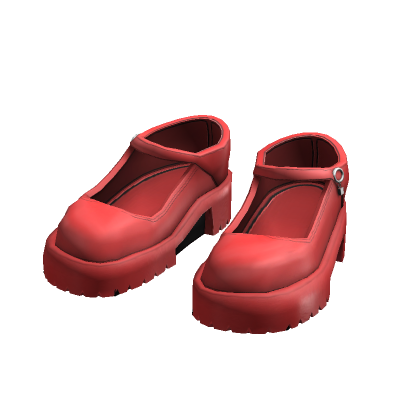 red mary janes shoes thumbnail