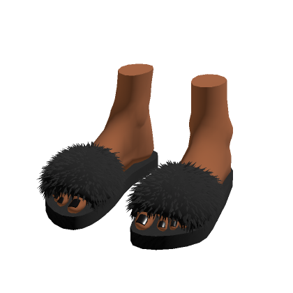 Black Slides w/ Feet v3 thumbnail