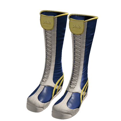Boxer Boots (Blue & Yellow)