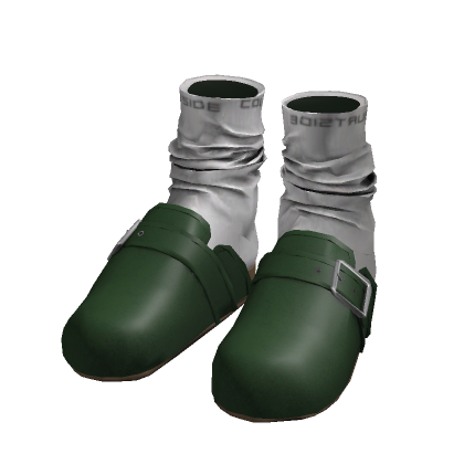 courtside - cork sandals[green] thumbnail