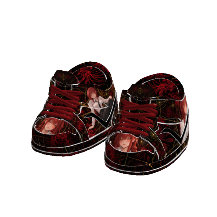 Makima Anime Girl Shoes