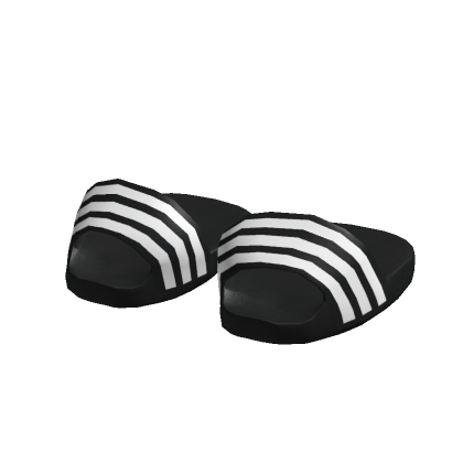 Adidas Black Slides / Slippers