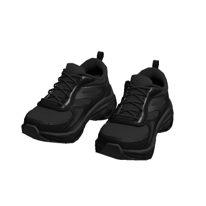 Sporty Sneaker Black thumbnail
