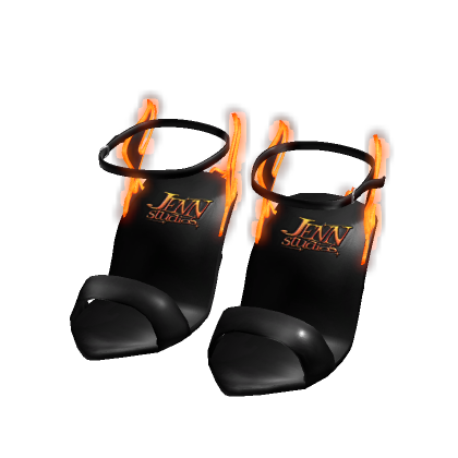 Emissive Couture Flame Heels Orange - It Girl